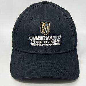 Las Vegas Golden Knights New Amsterdam Vodka Hat Baseball Cap Black Fitted L-XL